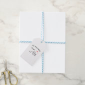 Alles, was Sie brauchen, ist Liebe und ein Hund! g Geschenkanhänger (Mit Garn)