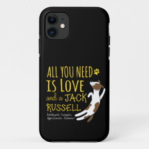 Alles was Sie brauchen ist Liebe und ein Jack Russ Case-Mate iPhone Hülle