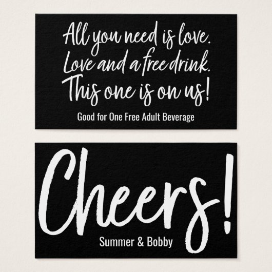 Alles, was Sie brauchen, ist Liebe und ein kostenl (Vorne & Hinten)