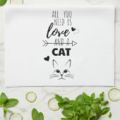 Alles, was Sie brauchen, ist Liebe und ein Küchent Geschirrtuch (Gefaltet)