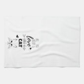 Alles, was Sie brauchen, ist Liebe und ein Küchent Geschirrtuch (Horizontal)