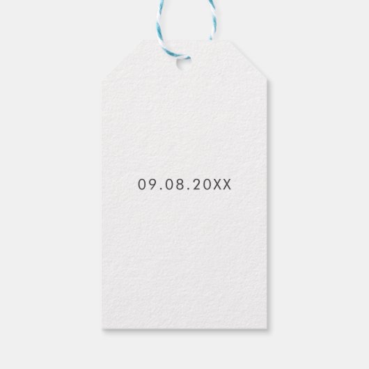 Alles was Sie brauchen ist Liebe und ein paar Cook Geschenkanhänger (Rückseite)