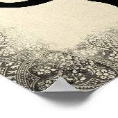 Alles, was Sie brauchen, ist Liebe und eine Katze  Poster (Ecke)