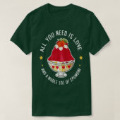 alles was Sie brauchen ist Liebe und eine Menge Sp T-Shirt (Design vorne)