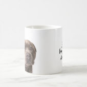 Alles, was Sie brauchen, ist Liebe und eine Staffy Kaffeetasse (Mittel)