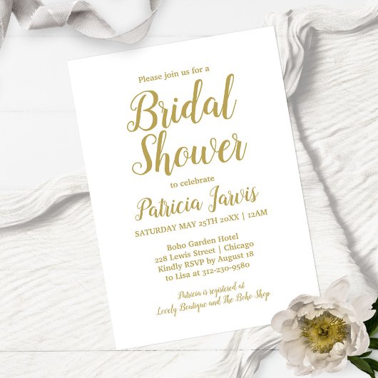 Alles was Sie brauchen ist Liebe und Eis Brautpart Einladung