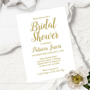 Alles was Sie brauchen ist Liebe und Eis Brautpart Einladung