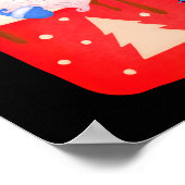 Alles, was SIE brauchen, ist LIEBE und herzlicher  Poster (Ecke)