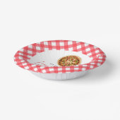 Alles was Sie brauchen ist Liebe und Pizza Brautpa Pappteller (Gewinkelt)