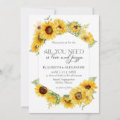 Alles was Sie brauchen ist Liebe und Pizza Probe D Einladung (Vorderseite)