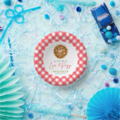 Alles was Sie brauchen ist Liebe und Pizza Probe D Pappteller (Party)