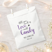 Alles, was Sie brauchen, ist Liebe und Süßes Schwa Geschenktütchen (Ausgeschnitten)