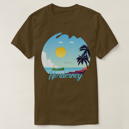 Alles was Sie brauchen ist Norderney in Deutschlan T-Shirt (Design vorne)