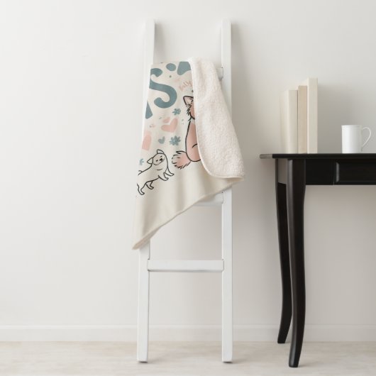 Alles was Sie brauchen ist Paws Sherpa Blanket Sherpadecke (Beispiel)