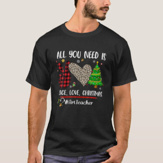 Alles, was Sie brauchen, ist Peace Liebe Weihnacht T-Shirt