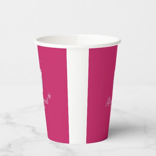 Alles, was Sie brauchen, Kaffee rosa Papiertasse Pappbecher (Links)