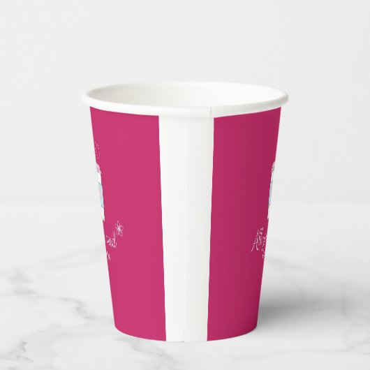 Alles, was Sie brauchen, Kaffee rosa Papiertasse Pappbecher (Rechts)