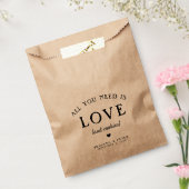 Alles, was Sie brauchen, sind die Gastgeschenk Hoc Geschenktütchen (Versiegelt)