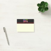 Alles, was Sie brauchen, sind Liebe-Post-It-Notes Post-it Klebezettel (Büro)