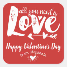 Alles, was Sie brauchen, sind Liebe Valentinstag A