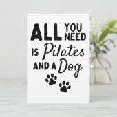 Alles, was Sie brauchen, sind Pilze und ein Hund Karte (Stehend Vorderseite)