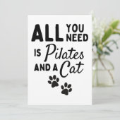 Alles, was Sie brauchen, sind Pilze und eine Katze Karte (Stehend Vorderseite)