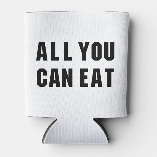 ALLES, WAS SIE ESSEN KÖNNEN DOSENKÜHLER (Vorderseite)