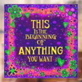 Alles, was Sie "Inspirivity"-Fensterheber Gewollt Fensteraufkleber (Blatt 2)