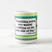 Alles, was Sie je gewollt haben, Grün fördern Kaffeetasse (Mittel)