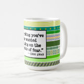 Alles, was Sie je gewollt haben, Grün fördern Kaffeetasse (VorderseiteRechts)