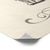 Alles, was sie macht, ist Poster (Ecke)