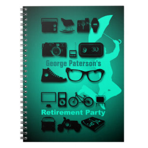Alles, was Sie mögen 1 Retirement Party Gästebuch Notizblock
