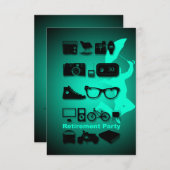 Alles, was Sie mögen Original Retirement Party Ein Einladung (Vorne/Hinten)