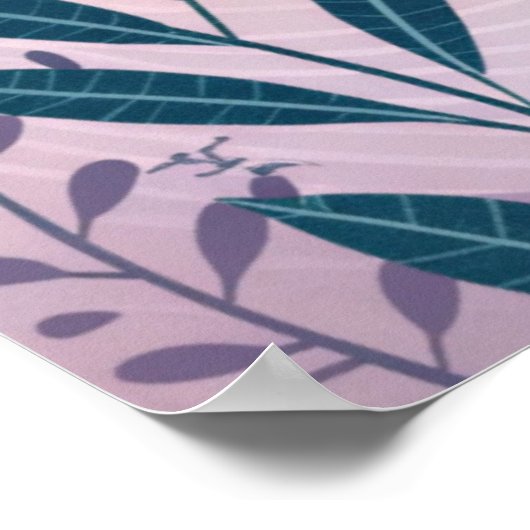 Alles, was Sie sich vorstellen können, ist real, m Poster (Ecke)