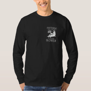 Alles, was Sie tun können, kann ich langsamer blas T-Shirt