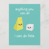 Alles, was Sie tun können Postkarte (Vorderseite)