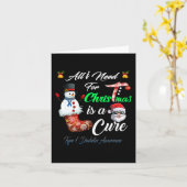 Alles, was Weihnachten braucht, ist ein Heilmittel Karte (Gelbe Blume)