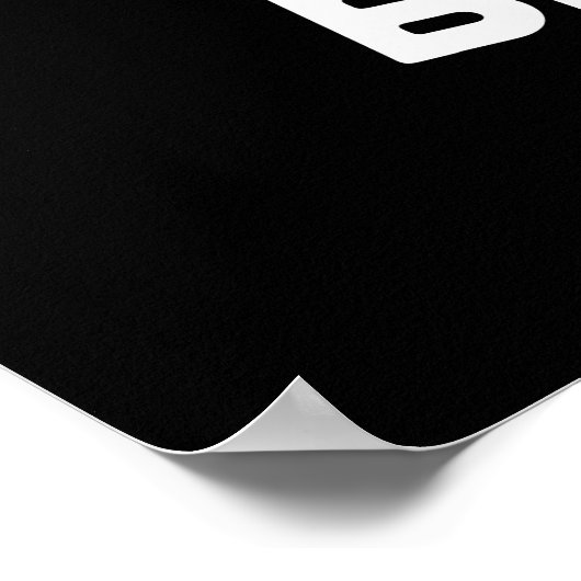 Alles, was Whale okay lustigen Wal Pun Dark BG Poster (Ecke)