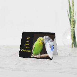 "ALLES, WAS WIR BRAUCHEN, IST ETWAS MISTLETOE." KARTE