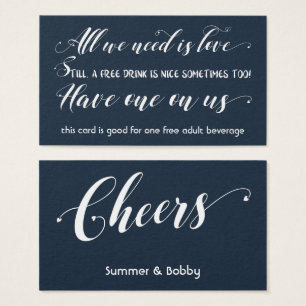 Alles was wir brauchen ist Liebe, Navy Free Drink