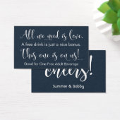 Alles was wir brauchen ist Liebe, Navy Free Drink (Schreibtisch)