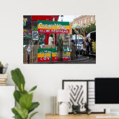 Alles was wir brauchen ist Liebe: Notting Hill Car Poster (Heimbüro)