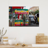 Alles was wir brauchen ist Liebe: Notting Hill Car Poster (Küche)