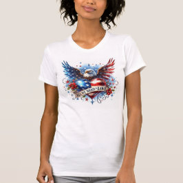 Alles, was wir brauchen, ist Liebe Patriotischer A T-Shirt