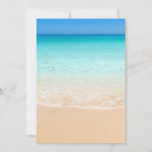 Alles was wir brauchen ist Liebe und die Hochzeit  Einladung (Rückseite)