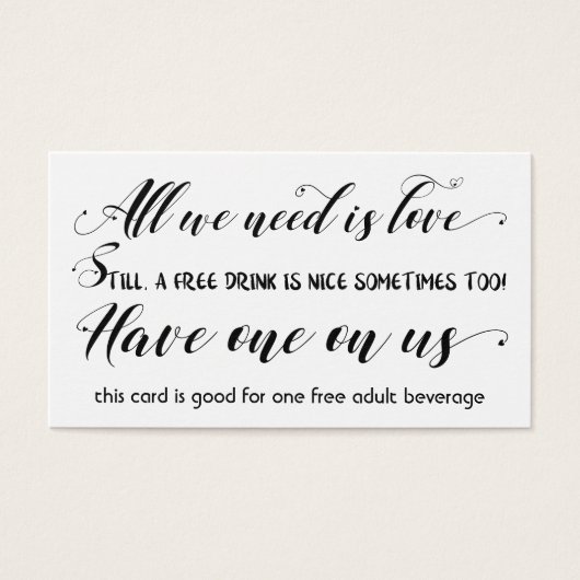 Alles, was wir brauchen, ist Liebe Wedding & Event (Vorderseite)