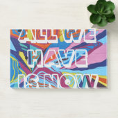 Alles, was wir jetzt haben post-it klebezettel (Büro)