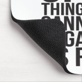 Alles, was wir real nennen, besteht aus Dingen Mousepad (Ecke)