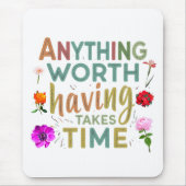 Alles, was Zeit braucht - Sammlung Mousepad (Vorne)