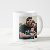 Alles, weil zwei Menschen in Liebe gefallen sind Jumbo-Tasse (Vorderseite Rechts)